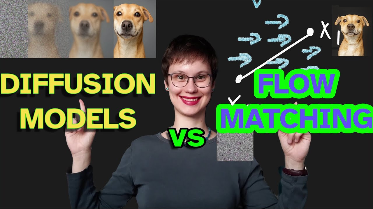 Cover of Flow-Matching vs Diffusion Models explained side by side